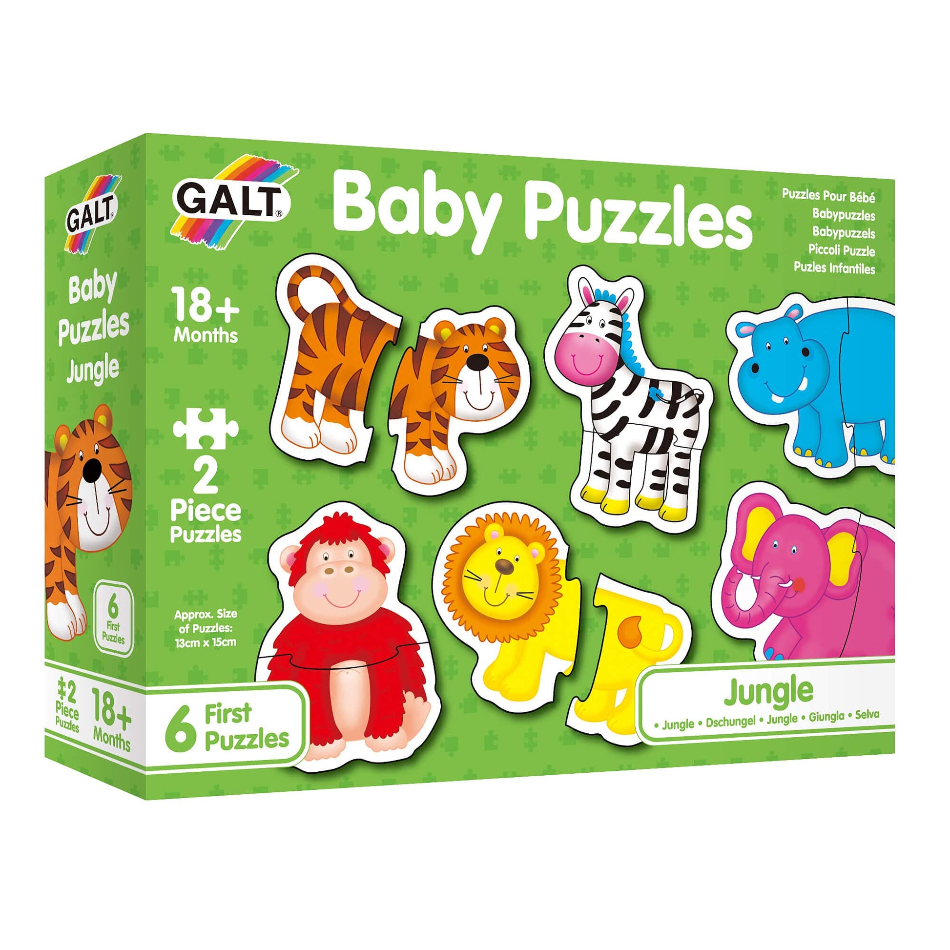 Galt Toys, Baby Puzzle - Jungle