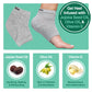Zentoes Moisturizing Heel Socks 2 Pairs Gel Lined Toeless Spa Socks To Heal And Treat Dry, Cracked Heels While You Sleep (Mens L