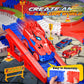 Aetyni Spider Toys for Boys 3-4: 251 PCS Spider Race Track with 5 Alloy Cars Toys for 3 4 5 6 Year Old Boys Car Tracks for Kids