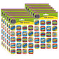 Superhero Stickers, 1, 120 Per Pack, 12 Packs