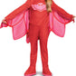 Disguise Pj Masks Owlette Costume, Deluxe Kids Light Up Jumpsuit Outfit And Character Mask, Toddler Size Extra Large (7-8)