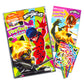 Miraculous Ladybug Party Favors Set Bundle ~ 12 Miraculous Grab n Go Play Packs with Coloring Pages, Stickers and More (Miraculo