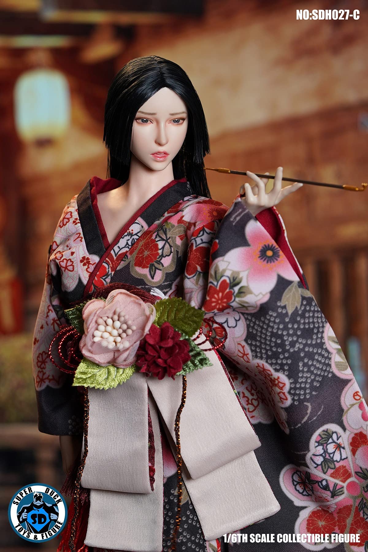 Phicen Super Duck 1/6 Sdh027 Asia Girl Head Sculpt For Hottoys Tbleague Female Figure Body (Sdh027-C)