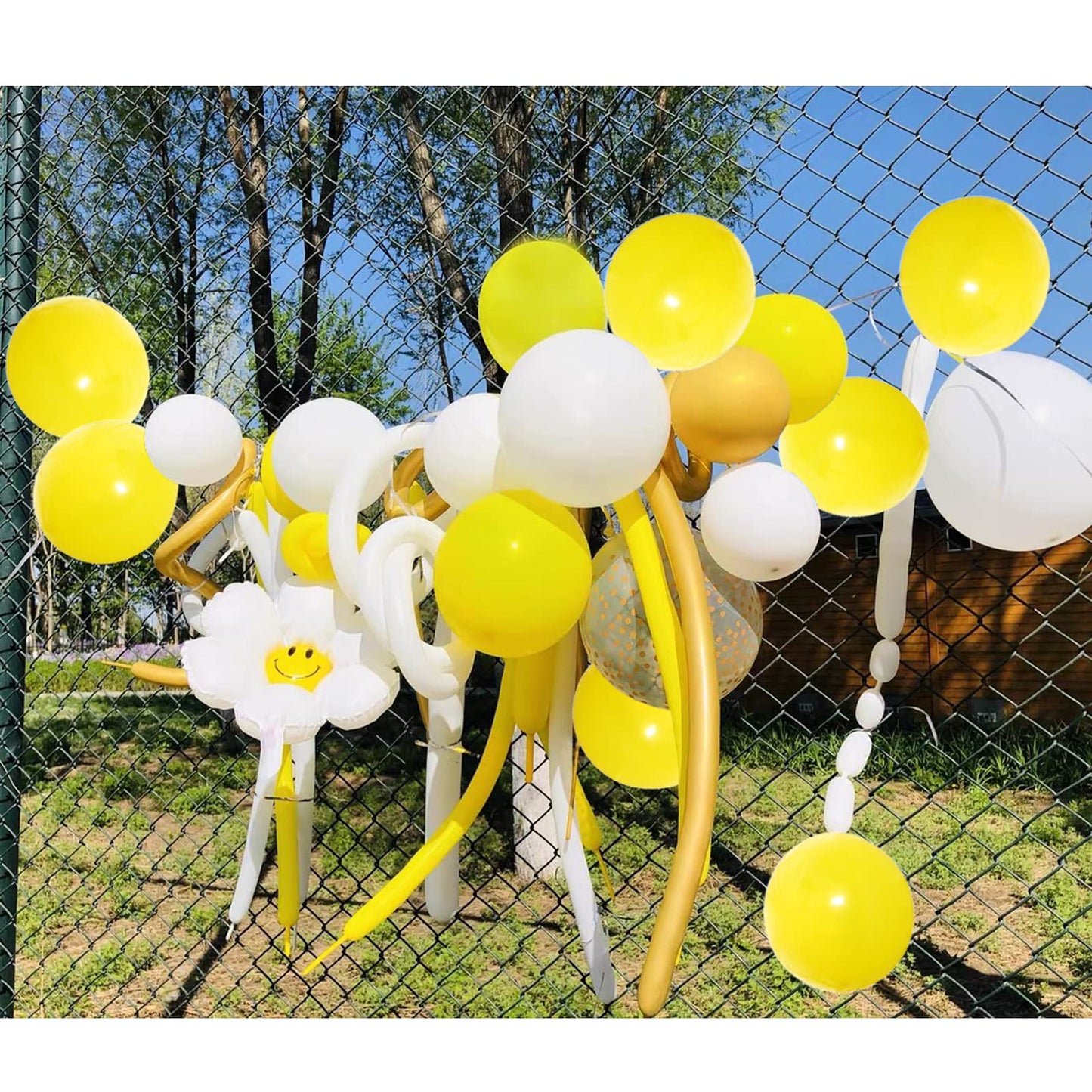 Yellow Balloons,12 Inches Yellow Balloons,100Pcs Latex Balloons For Birthday Wedding Party Baby Shower Decoration Engagement Par