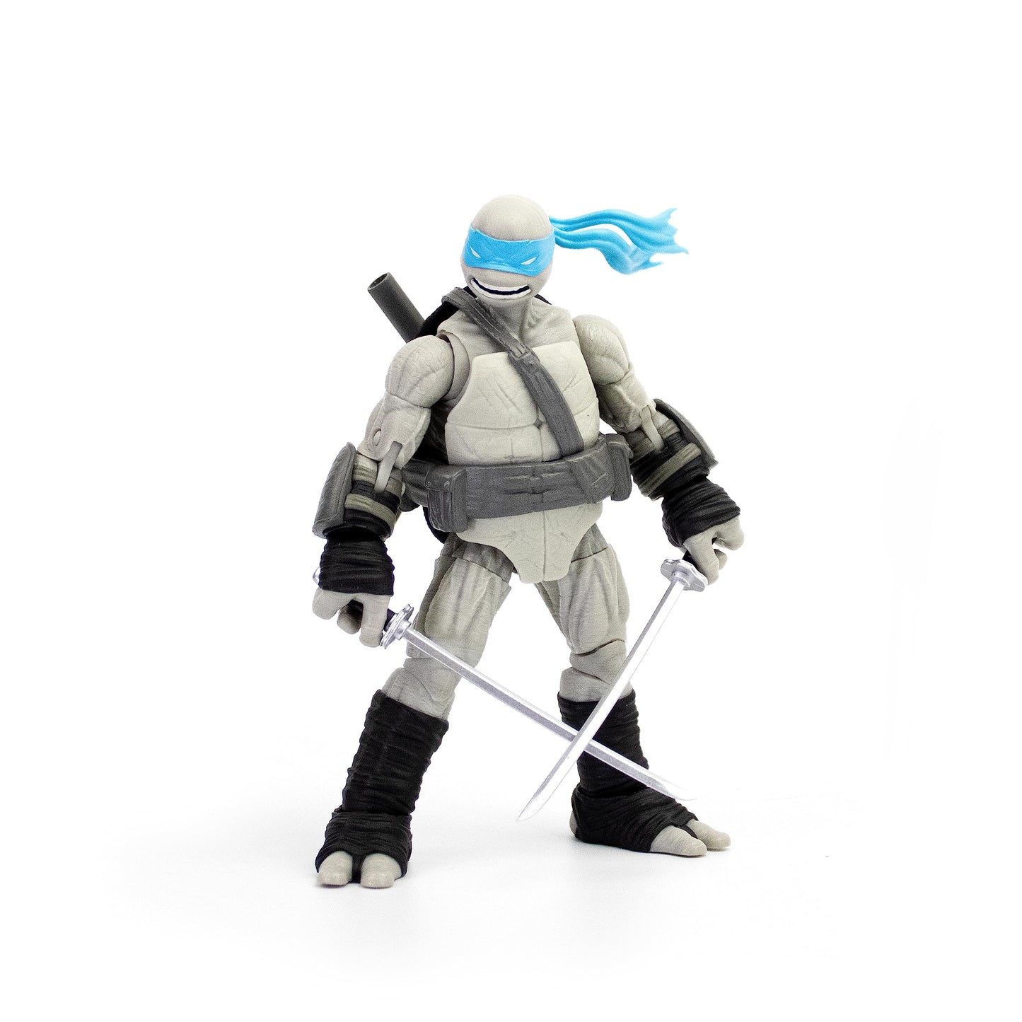 The Loyal Subjects Teenage Mutant Ninja Turtles 5" Black & White Action Figure 4-Pack - Comic Inspired Plastic Collectibles