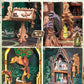 CUTEBEE Book Nook Kit  DIY Miniature House Kits for mature-themed and Teens  Dollhouse Mini Booknook Magic House Bookshelf  DIY Craft Gifts for Family and Friends(The Darkness Herbarium)