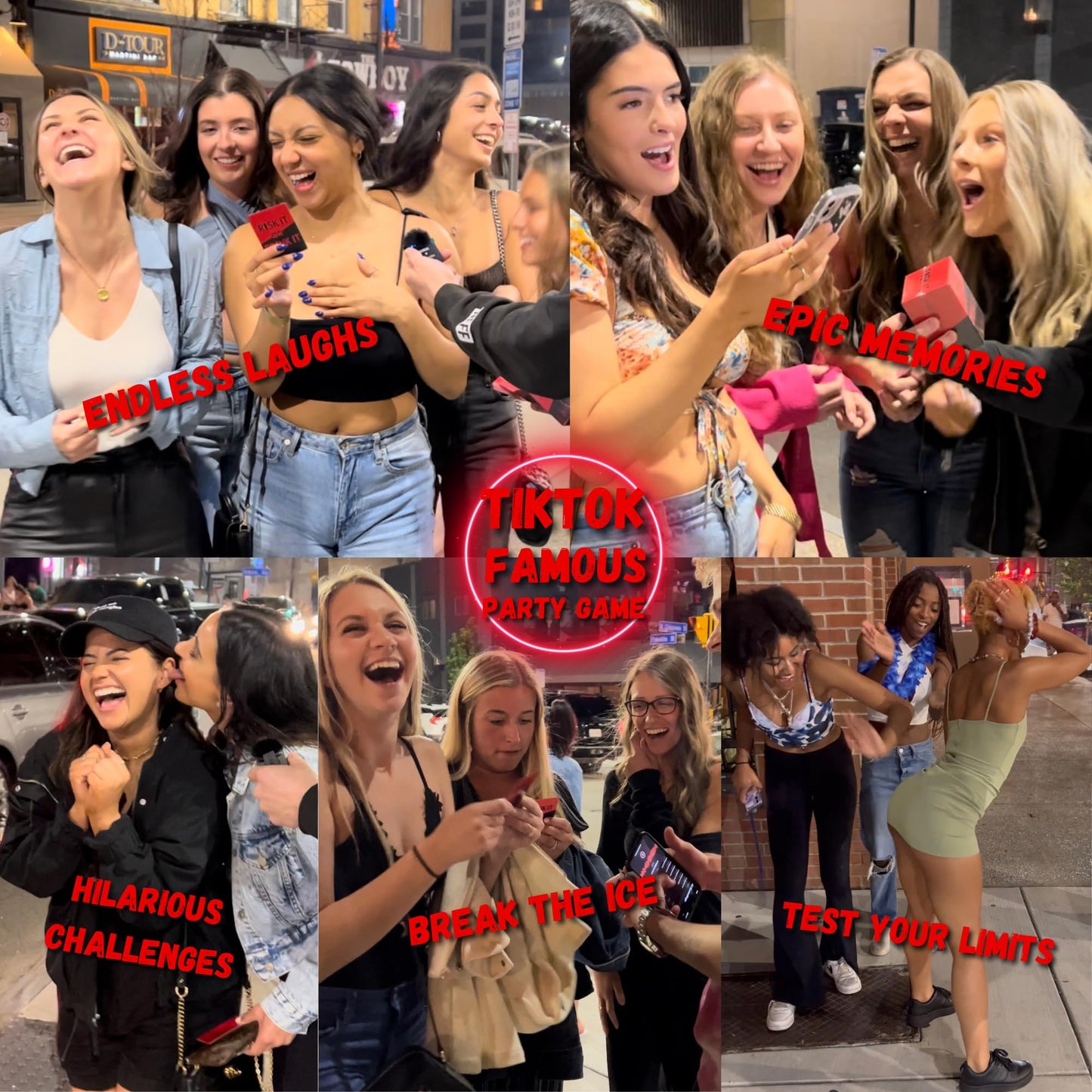 Fun Drinking Game for Parties: 150 Hilarious Dares & Risky Questions for mature-themeds Games Nights - mature-themed Cards for Party Pregames  College or Bachelorette