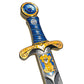 Liontouch Mini Lion Toy decorative replica blade for Kids  Blue | Medieval Pocket Dagger with Gemstone for Pretend Play in Durable Foam | Safe  & Knight Costume Accessories for Toddler Boys Dress Up & Cosplay