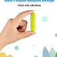 Yplus Peanut Crayons For Kids, 24 Pastel Colors Washable Toddler Crayons, Non-Toxic Baby Crayons For Ages 2-4, 1-3, 4-8, Colorin