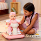 Baby Born Baby Doll Walker With Rolling Wheels And Adjustable Seat Belt - Sturdy, High-End Design, Fits Dolls Up To 17'', For Ki