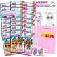 LOL Doll Mini Party Favor Set for Kids - 24 Grab n Go Play Packs with Coloring Pages & Stickers (Birthday Supplies)
