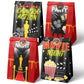 Hapibidesign Movie Night Party Favor Bags - 24 Pcs Movie Night Party Candy Bags With Stickers - Movie Night Goodie Gift Treat Ba