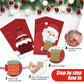 Outus 50 Pieces Christmas Scratch Off Cards Stickers Christmas Hawaii Party Games Vouchers Festive Raffle Tickets Holiday Business Prize Drawings For Kids Adults Families Events Groups (Gift Box)