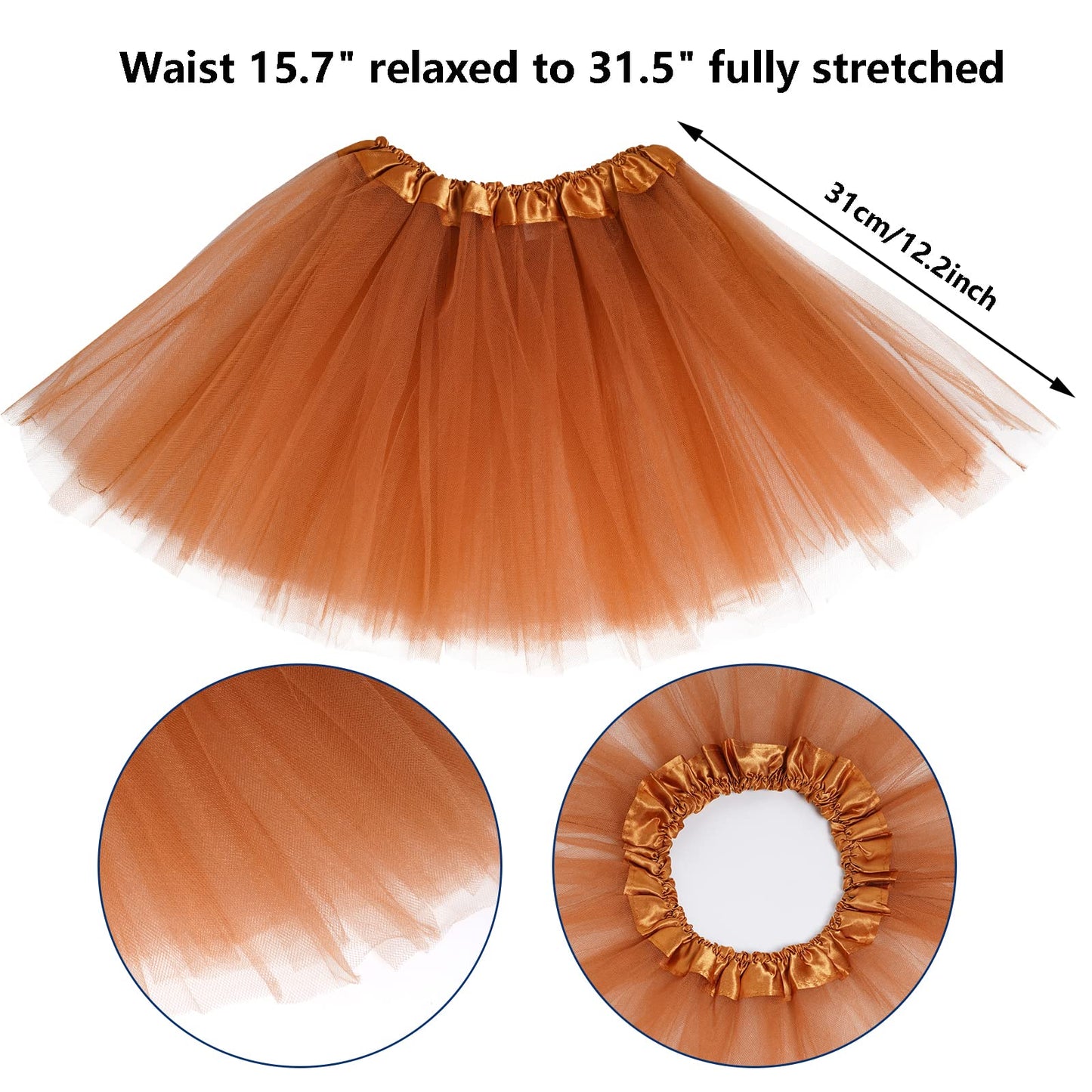 Jmkcoz Animal Monkey Costume Soft Monkey Ears Headband Bowtie Tail Tutu Fancy Costume For Halloween Cosplay Party