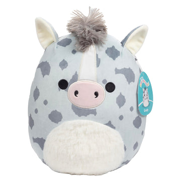 Squishmallows Original 10-Inch Grady The Horse - Official Jazwares Plush - Collectible Soft & Squishy Horse Stuffed Animal Toy -
