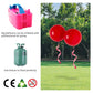 Oupking Big Round Balloons Latex Green 24 Inch 10 Packs