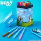 Bluey Colouring Pens 48 Piece Set for Kids - Art Supplies, Washable Felt Tip Markers, Gifts