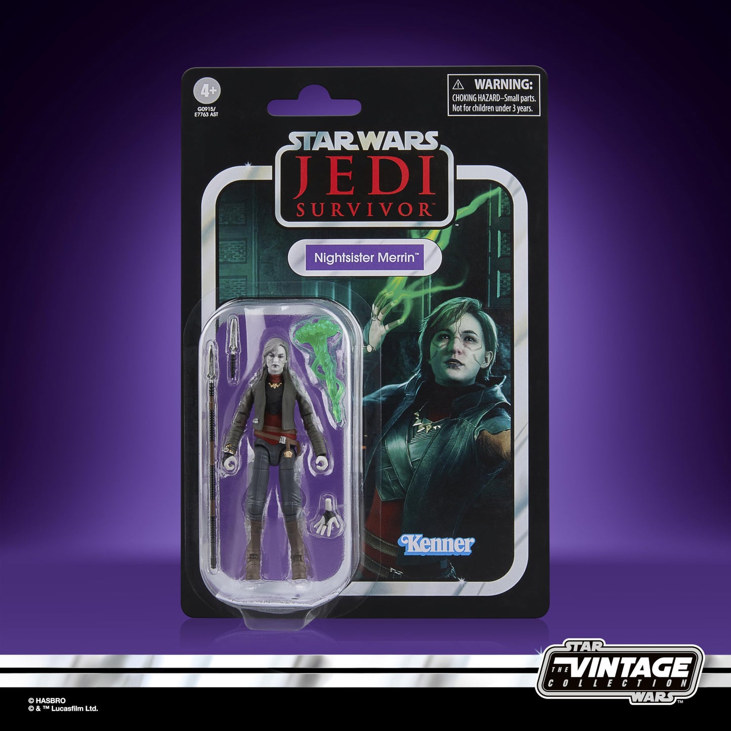 STAR WARS The Vintage Collection Nightsister Merrin  Jedi: Survivor enhanced 3.75 Inch Collectible Action Figure