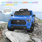 Hetoy Ride On Truck Car 12V Battery Powered Kids Electric Vehicles, Licensed Toyota Kid Cars, Ride On Toys With Remote Control, Spring Suspension, Led Lights, Music, 3 Speeds