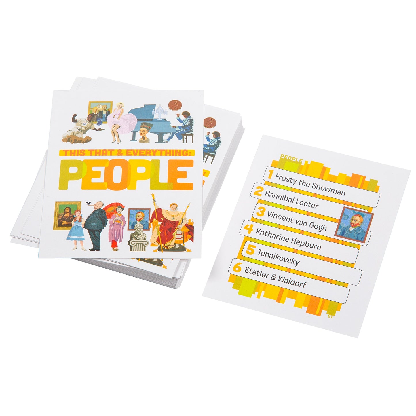 Outset Media This That And Everything: People – Travel Sized Trivia Party Game For 4 Or More Players Ages 12 And Up
