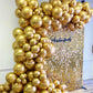 Labeol Metallic Gold Balloons Different Sizes 139Pcs 18/12/10/5 Inch Chrome Gold Balloon Garland Arch Kit Quality Latex Balloons Gold Decorations For Wedding Party Birthday Graduation Baby Shower