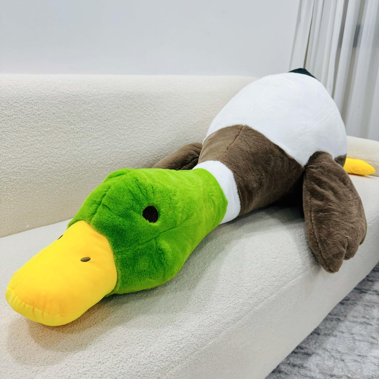 Tanha Mallard Duck Plush, Duck Plush Stuffed Animals (Mallard Duck, 62Inch / 160Cm)