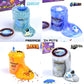 Toysbutty Slime Kit For Girls Boys, 6 Galaxy Stretchy None Sticky Slime Educational Toys With Space Slime Charms &Galactic Add I