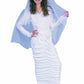 Rg_costumes Boys White Dress W/cape-chd Medium White Medium