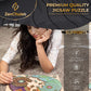 ZenChalet - Yin Yang 500 Piece Puzzles for mature-themeds - Wooden Puzzle for mature-themeds  enhanced Wooden Puzzle with Durable Construction - Brain Teaser Puzzle