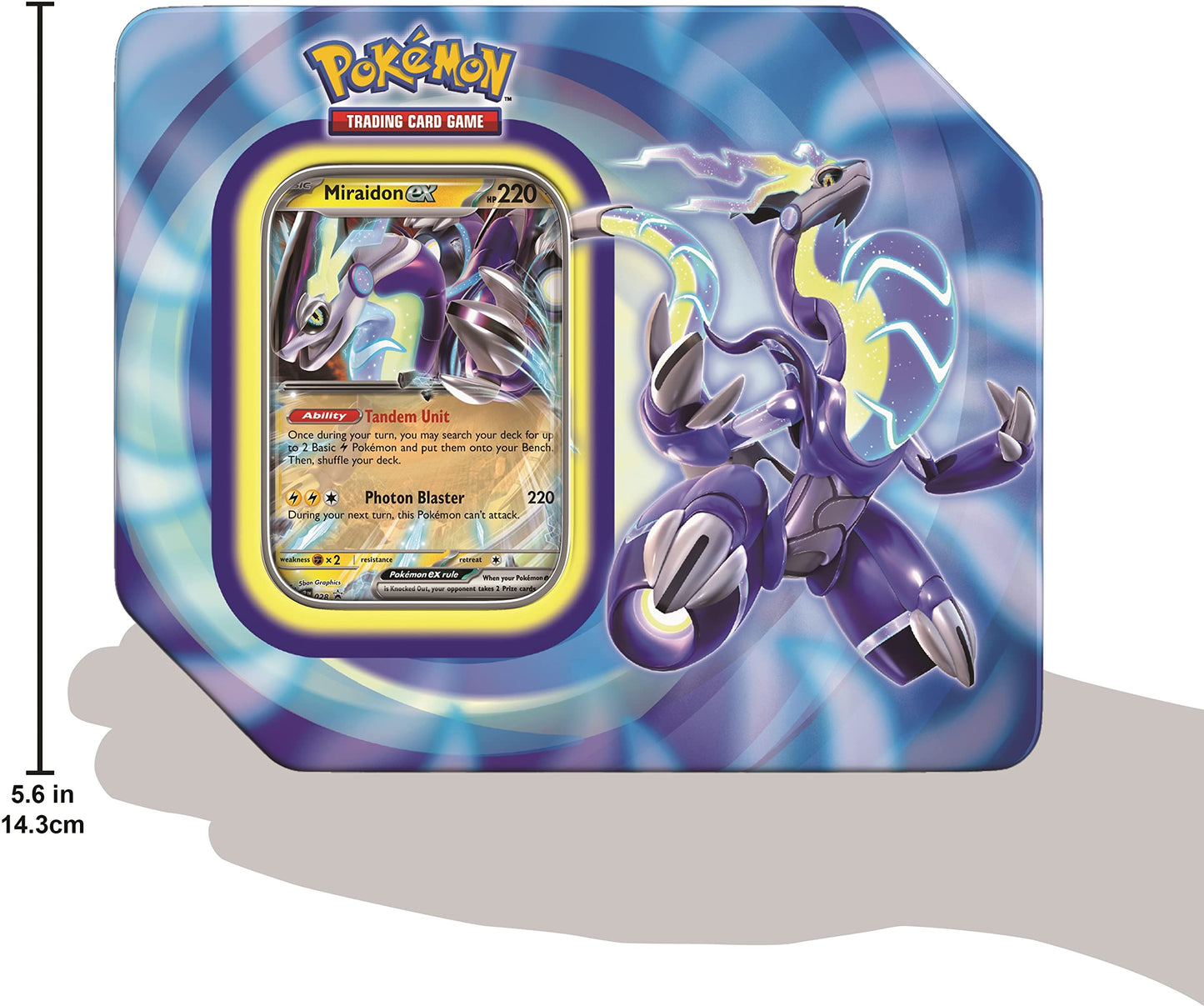 Pokemon Tcg: Paldea Legends Tin (Random Tin)