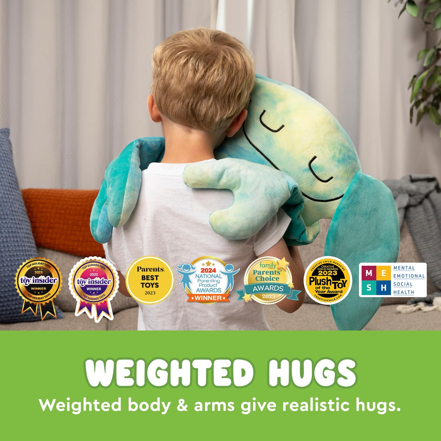 Bumpas Stuffed Animal - Cute Cuddle Pal, Jiff - Weighted Stuffed Animal