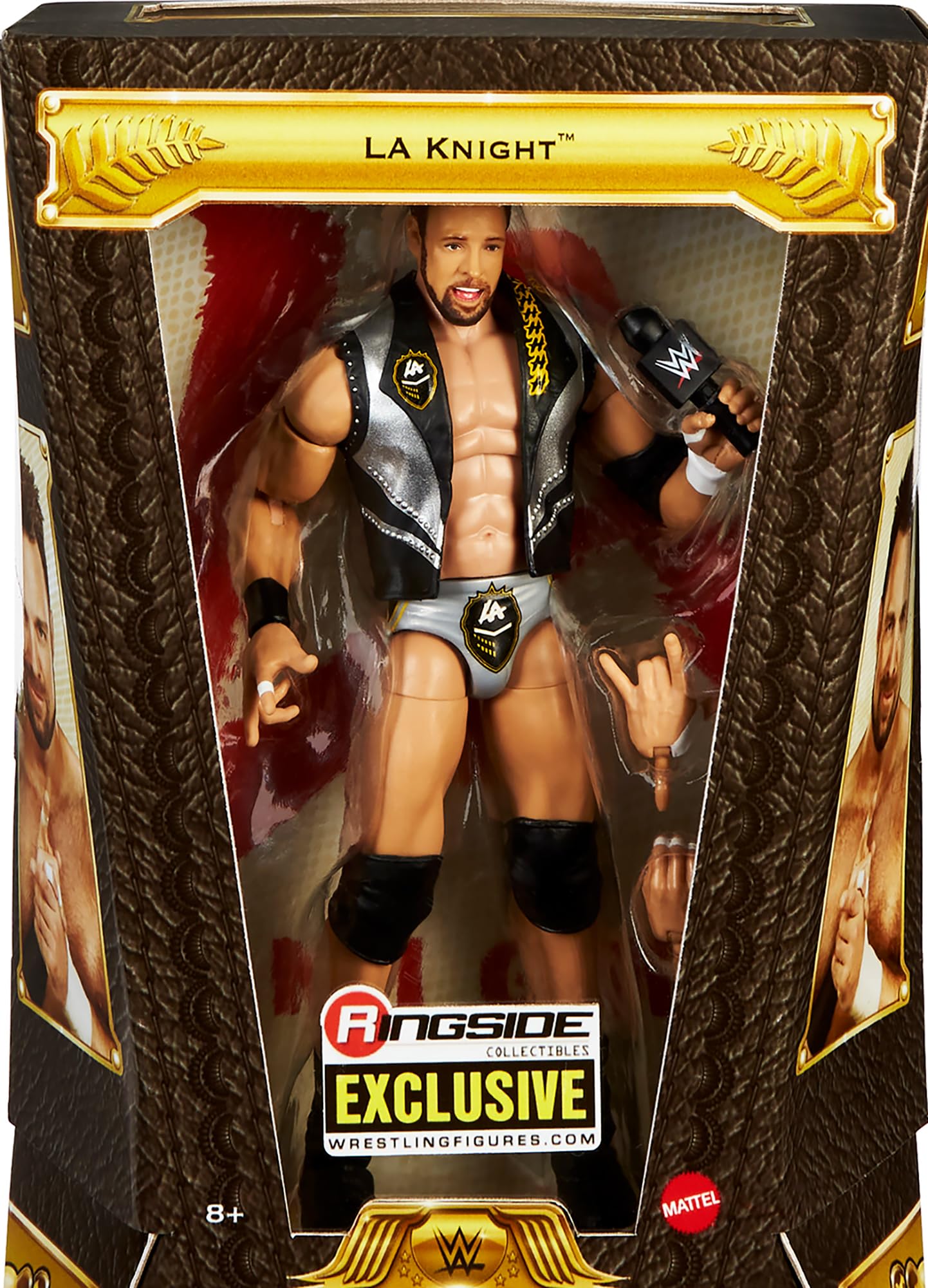 WWE LA Knight Defining Moments Ringside limited availability