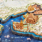4D Cityscape Game of Thrones 4D Puzzle - Westeros & Essos, 891 Pieces, Multi Color, Plastic, Reg Size, Model AD778