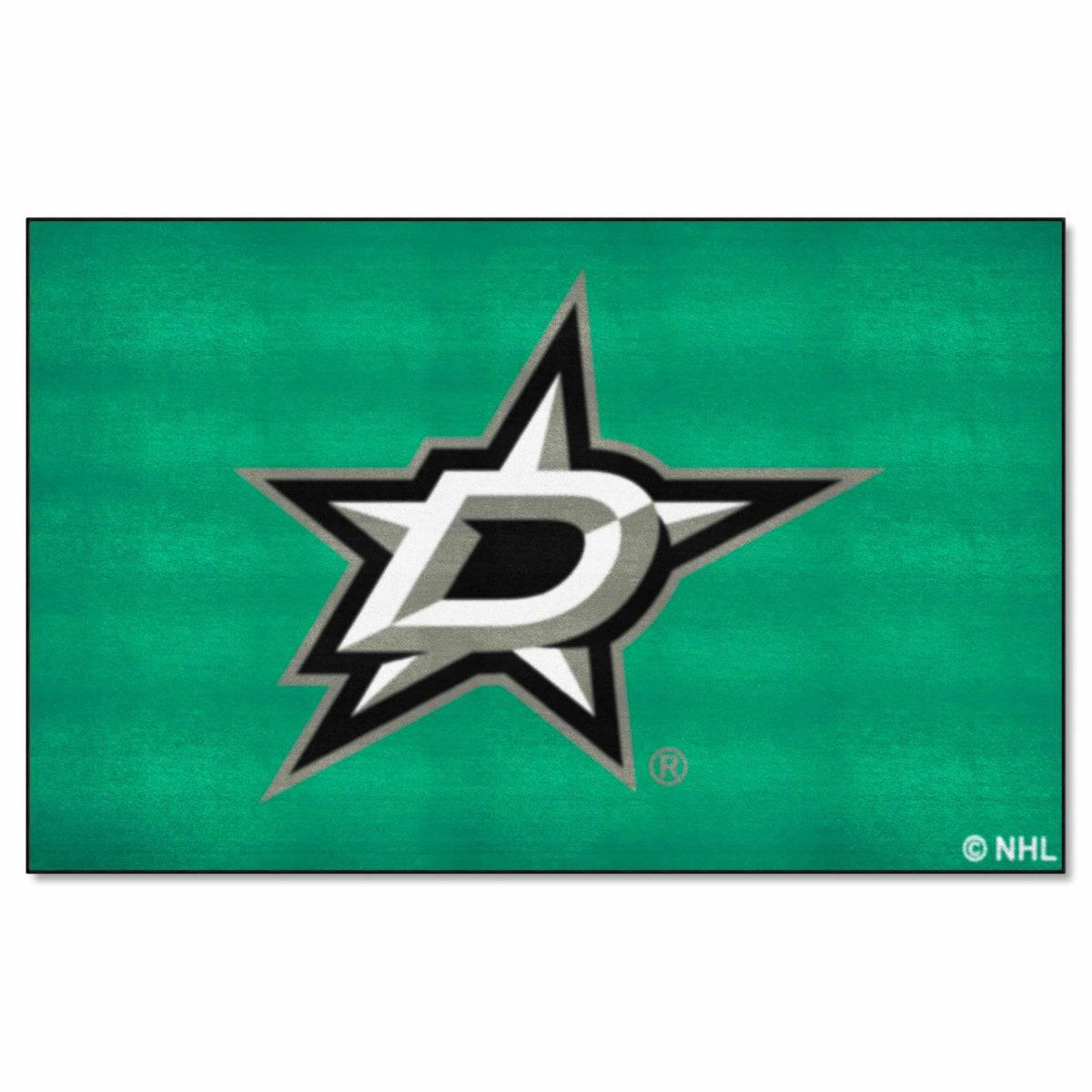 FANMATS 10637 Dallas Stars Ulti-Mat Rug - 5ft. x 8ft. | Sports Fan Area Rug, Home Decor Rug and Tailgating Mat