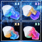 12 Pack Galaxy Slime Kit, Galaxy Slime Cup Party Favors For Girls Boys, 12 Constellations Series Mini Slime Bulk, Wet, Non-Stick