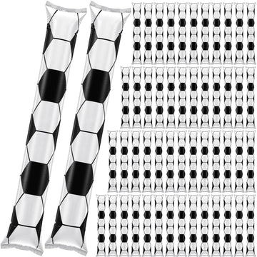 Meooeck 40 Pcs Thunder Sticks Inflatable Noisemakers Cheerleading Game Day Sports Noise Makers Plastic Cheering Sticks Bulk for 