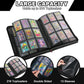 Preza Toploader Binder - Holds 216 Top Loaders - 9 Pocket Trading Card Storage With Double Sided Sleeves For Tgc And Sports 3 ''