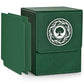 Infinity Guard Card Deck Box For Mtg, Magic Commander Deck Box Fits 200+ Cards Without Sleeves For Tcg Ccg Trading Cards (Green)