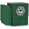 Infinity Guard Card Deck Box For Mtg, Magic Commander Deck Box Fits 200+ Cards Without Sleeves For Tcg Ccg Trading Cards (Green)