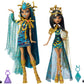 Monster High Fashion Doll Set  Mummy Majesties Cleo & Nefera De Nile Collectible 2-Pack with Golden Accessories & enhanced Clothes