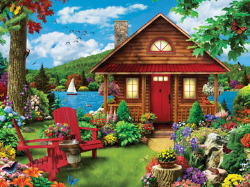 Masterpieces 750 Piece Jigsaw Puzzle For Adults, Family, Or Youth - Waterfront - 18''X24''