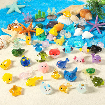 252 Pcs Mini Resin Duck 21Colors Miniature Little Ducks, Tiny Ducks To Hide Micro Fairy Garden, Landscape Aquarium Dollhouse Cak