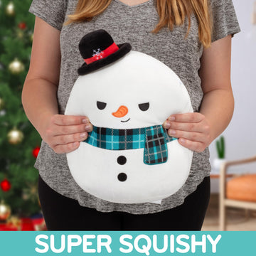 Squishmallows Ignacio Snowman Plush - Jazwares Ultra-Soft & Huggable Winter-Themed Stuffed Toy – Cute, Collectible Seasons – Cozy Gift Or Year-Round Cuddle Buddy For Kids & Adults
