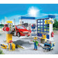 Playmobil Car Repair Garage - Multicoloured Plastic Toy - 26 x 20 x 21 cm - Model 70202