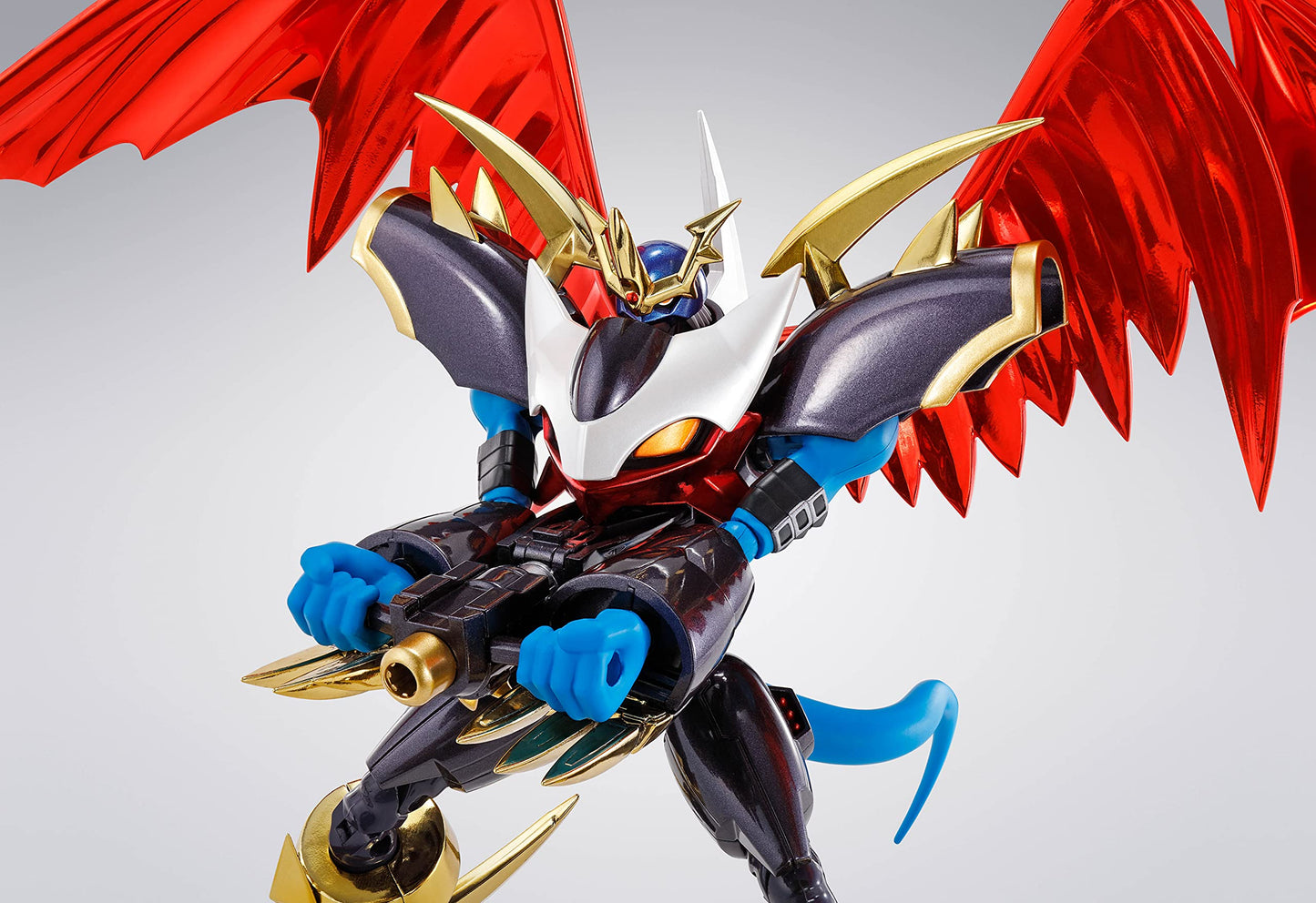 TAMASHII NATIONS S.H.Figuarts Digimon Imperialdramon Fighter Mode Action Figure, 6.29 Inch, Gold-plated, Model BNDI21016