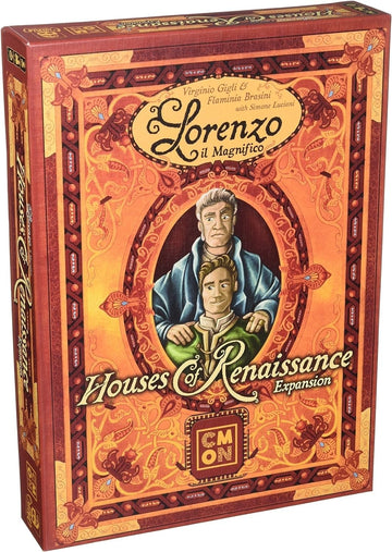 Cmon Lorenzo Il Magnifico: Houses Of Renaissance Expansion | Strategy Board Game For Teens And Adults| Ages 14 And Up | 2 To 5 P
