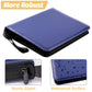 GERMUN 9 Pocket Card Binder  enhanced Zip Trading Card Binder  720 Double Sided Pocket PU Card Collection Binder  Collector Card Album  Card Folder for MTG  TCG  Sports Cards  Game Cards (Blue)
