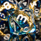 OUKELANWO Polyhedral Lord of The Rings Magic Gathering DND Dice Set D&D with Gifts Box, 7Pcs Dungeons and Dragons Resin Role Pla