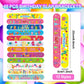 Viicoor Birthday 48PCS Slap Bracelets Snap Bracelet Wrisrtband for Party Favors Basket Bag Filler School Prizes Exchanging Gifts
