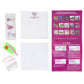 Crystal Art Diamond Painting Card Kit - Cat and Flowers- Create Your Own 7x7 Card Kit - for Ages 8 and up